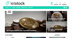 Desktop Screenshot of letstock.net
