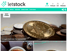 Tablet Screenshot of letstock.net